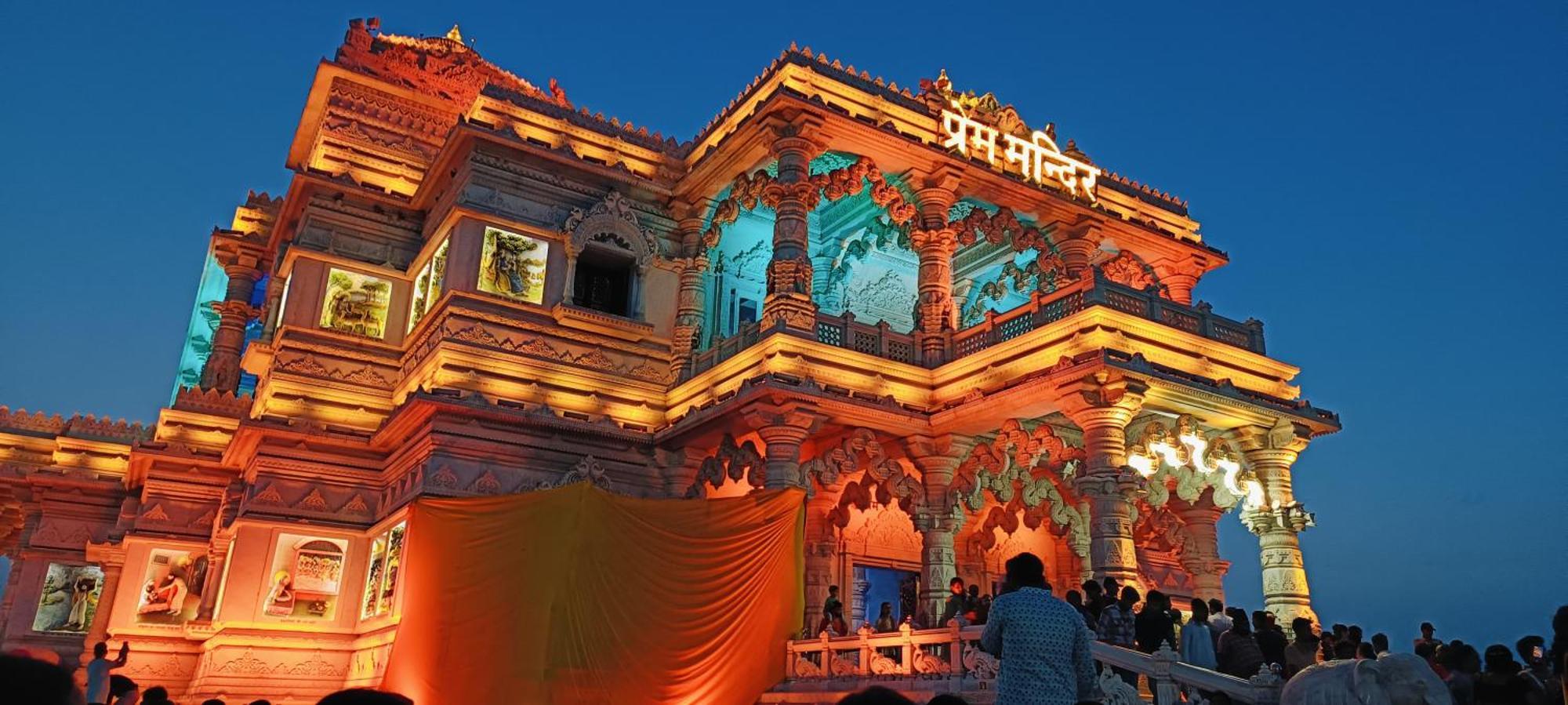 Hotel Vrinda Niddhivan ! Fully Ac, Prem Mandir At Walking Distance ! Just Near The Iskcon Temple Vrindāvan Dış mekan fotoğraf